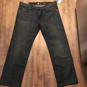 7 for all mankind 36x30 Austyn Jeans Hemmed NWT